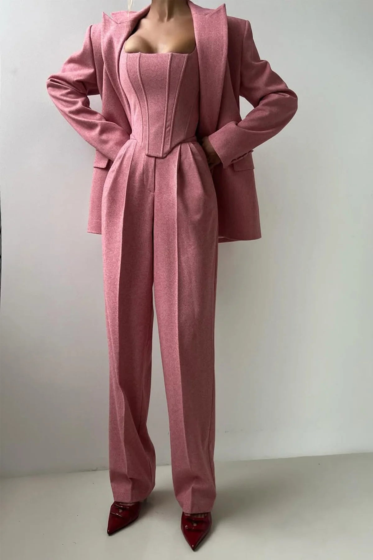 Dolce™ - Three-piece set with double jacket