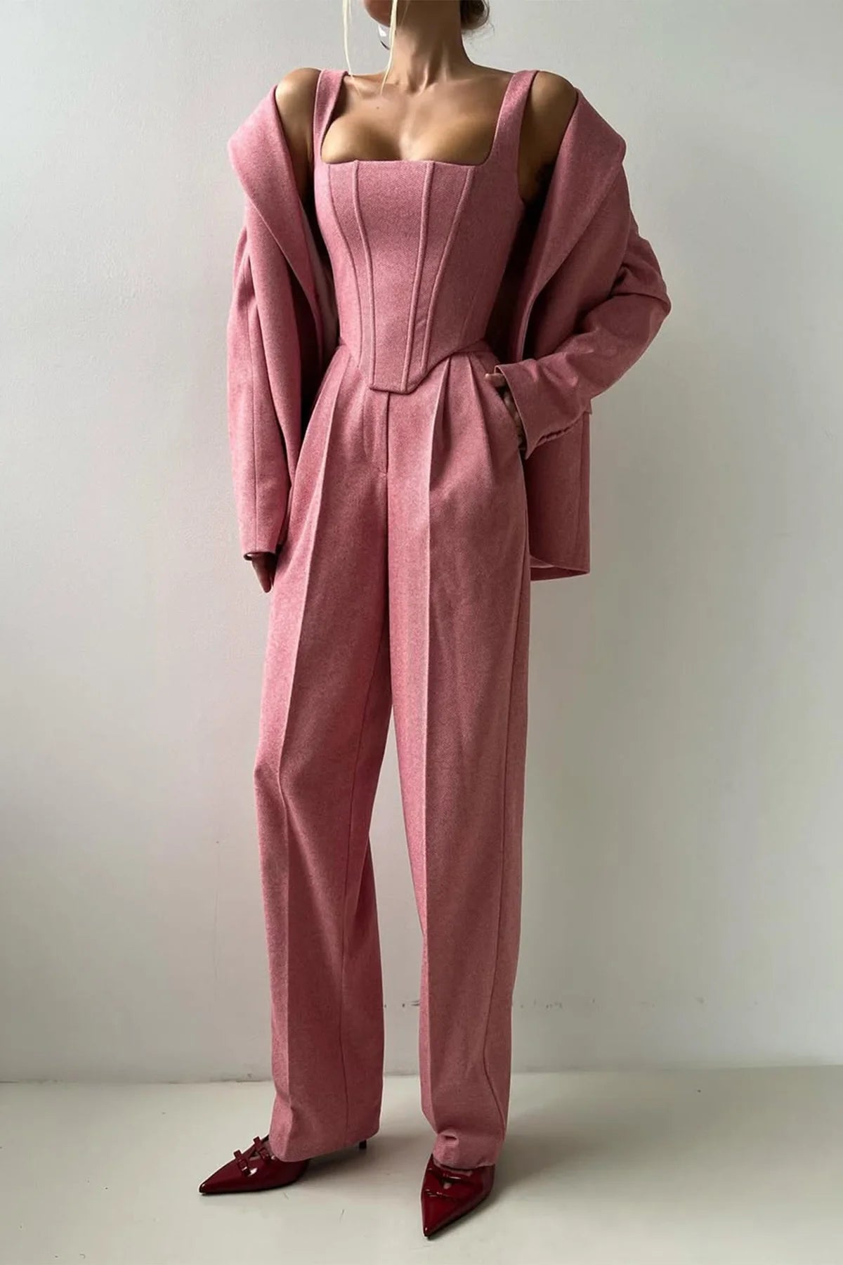 Dolce™ - Three-piece set with double jacket