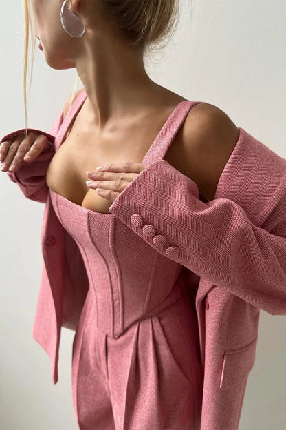 Dolce™ - Three-piece set with double jacket