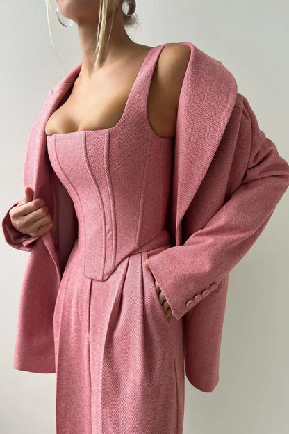 Dolce™ - Three-piece set with double jacket