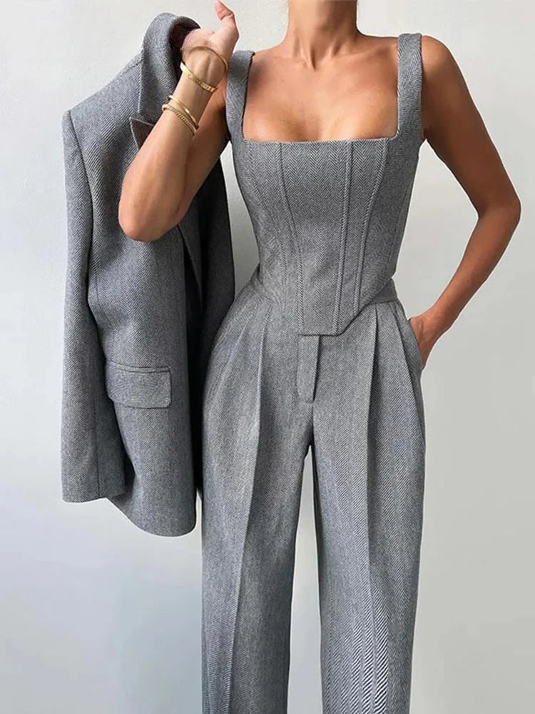 Dolce™ - Three-piece set with double jacket